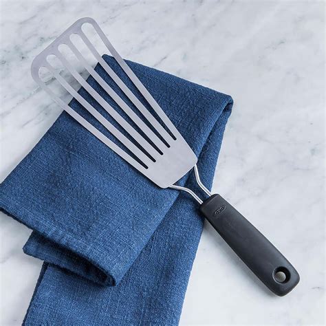 fish turner|OXO Good Grips Stainless Steel Fish Turner .